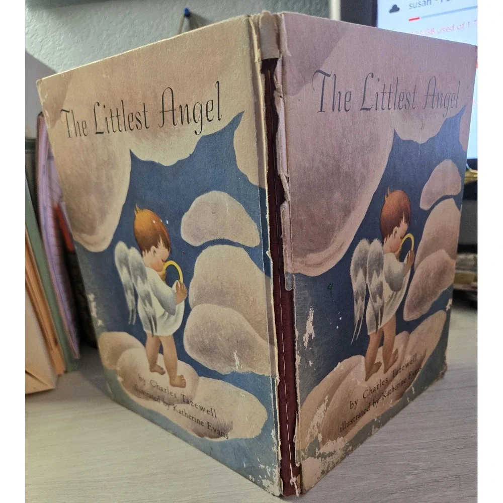 The Littlest Angel,‎ Charles Tazewell, hard cover 1946 8th printing, 1st edition